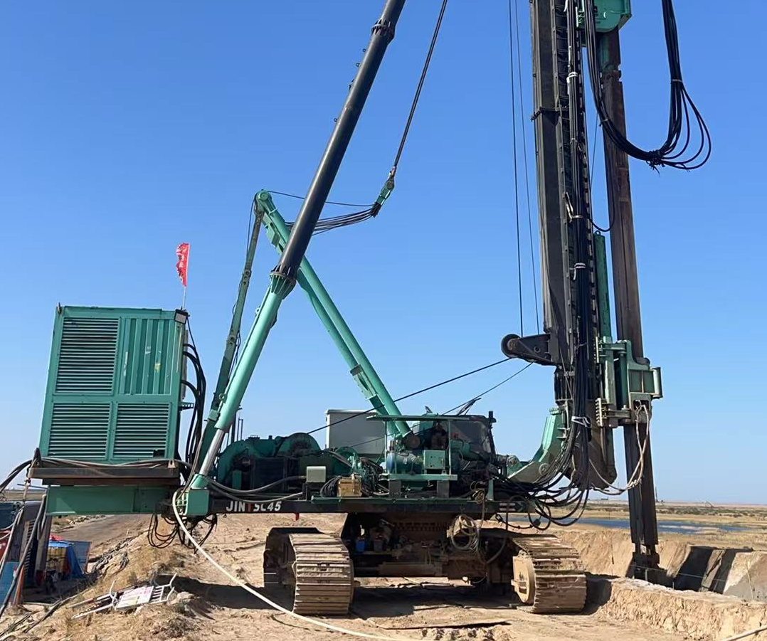 金泰CSM雙輪攪設備集群作戰 助力廣北水庫工程攻堅